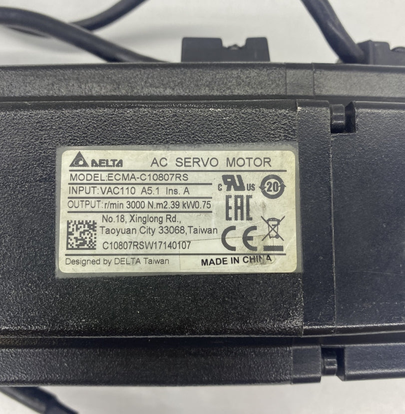 DELTA ECMA-C10807RS SERVO MOTOR