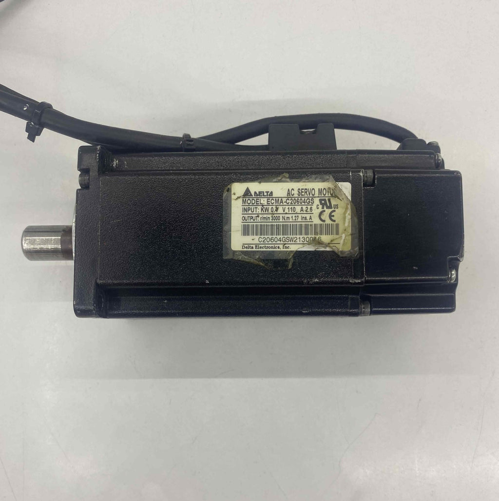 DELTA ECMA-C20604GS SERVO MOTOR