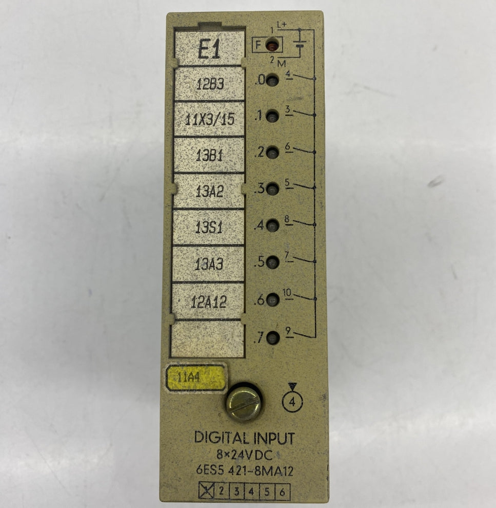 SIEMENS 6ES5 421-8MA12 PLC
