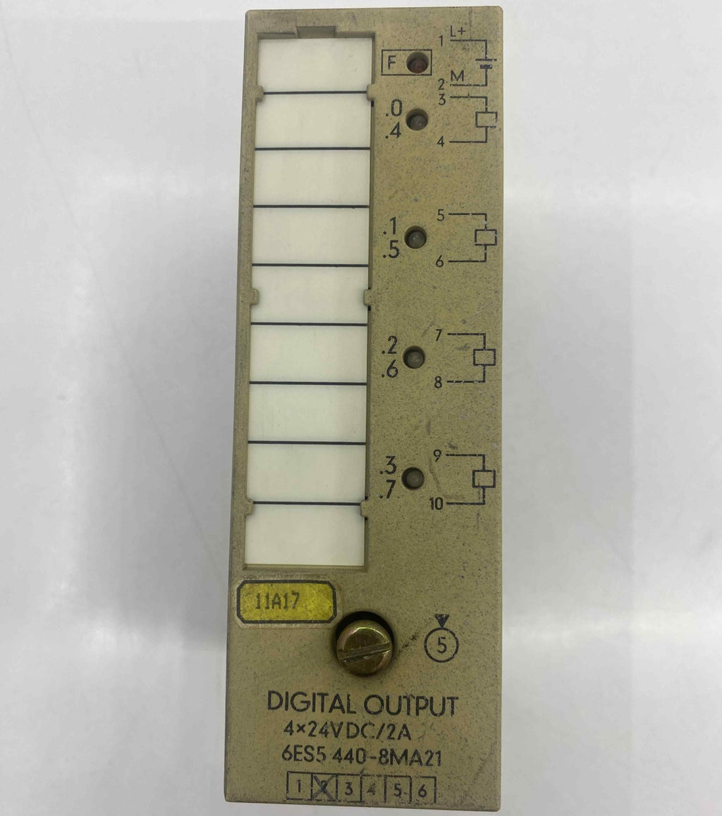 SIEMENS 6ES5 440-8MA21 PLC