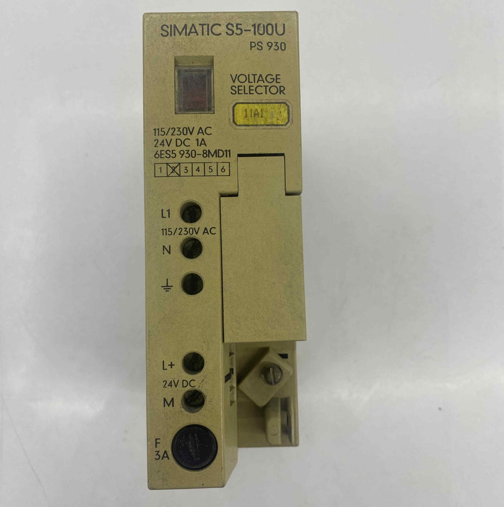 SIEMENS 6ES5 930-8MD11 PLC