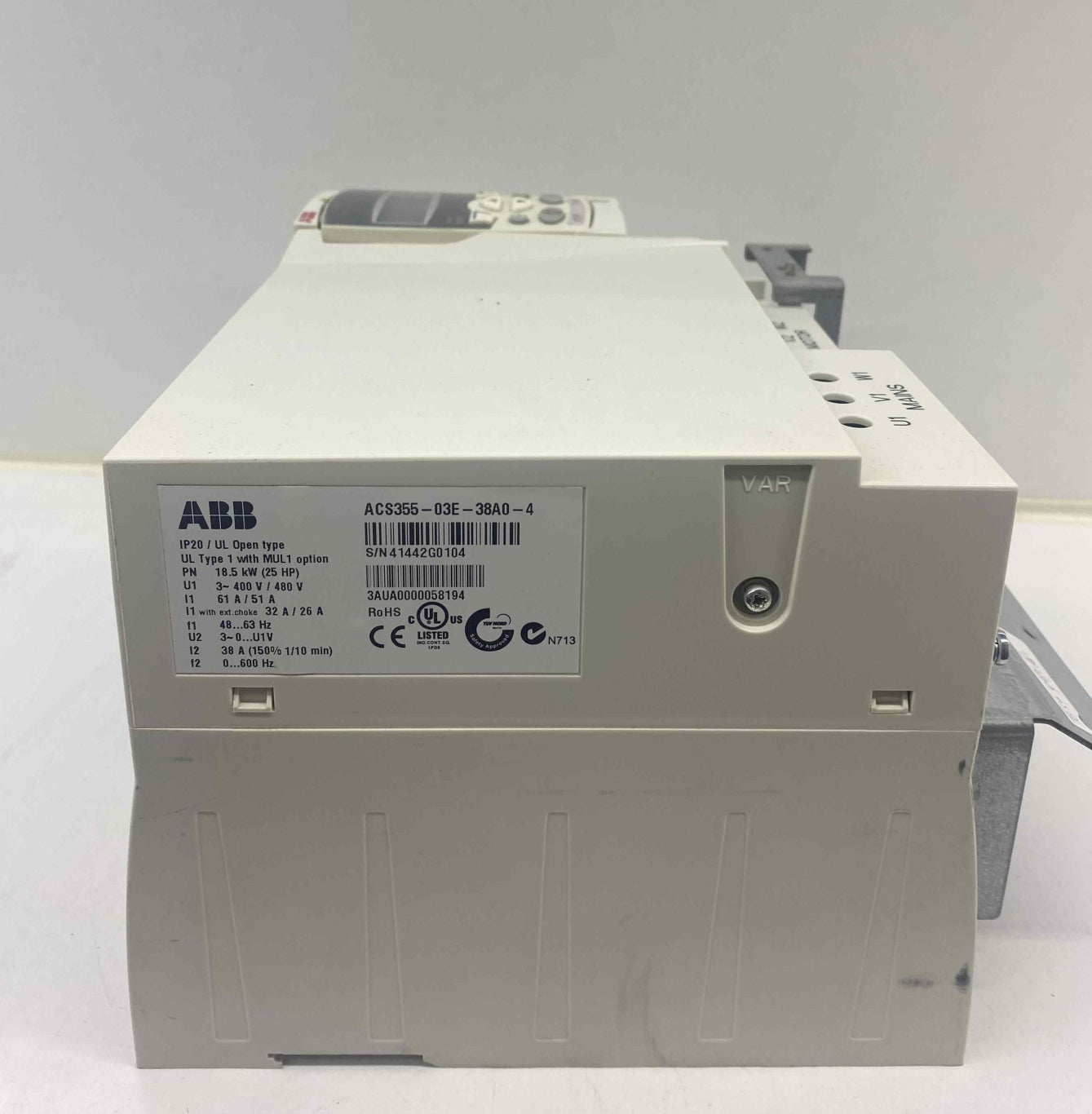 ABB ACS355-03E-38A0-4 SÜRÜCÜ