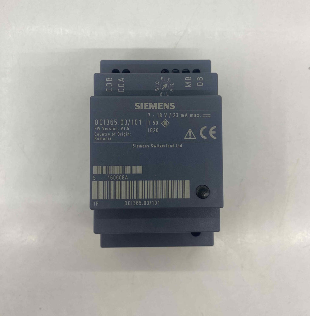 SIEMENS OCI365.03/101 MODÜL