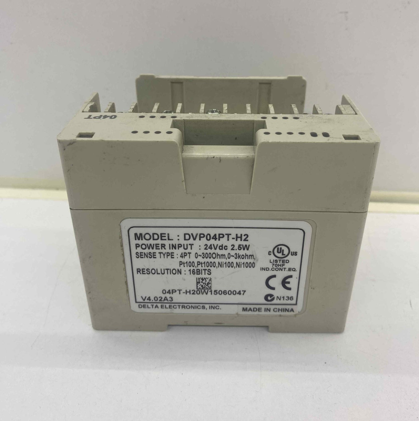 DELTA DVP04PT-H2 PLC