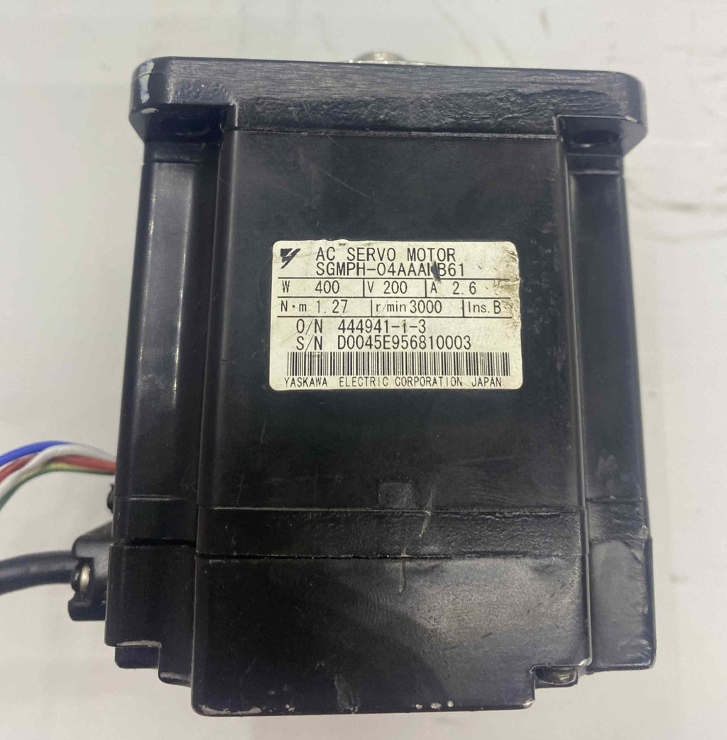 YASKAWA SGMPH-04AAAHB61 SERVO MOTOR