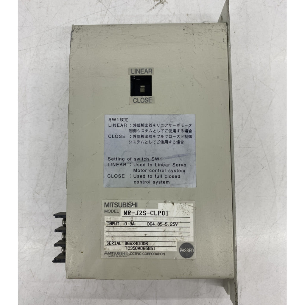 MITSUBISHI MR-J2S-CLP01 MODULE