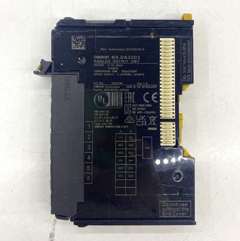OMRON NX-DA3203 PLC
