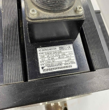 YASKAWA SGMGH-20ACA6B SERVO MOTOR