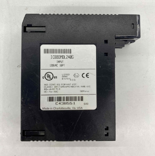 GE FANUC IC693MDL240G PLC