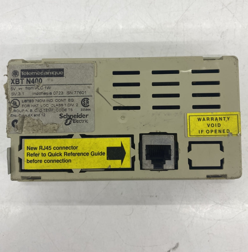 TELEMECANIQUE XBT N400 PANEL EKRAN