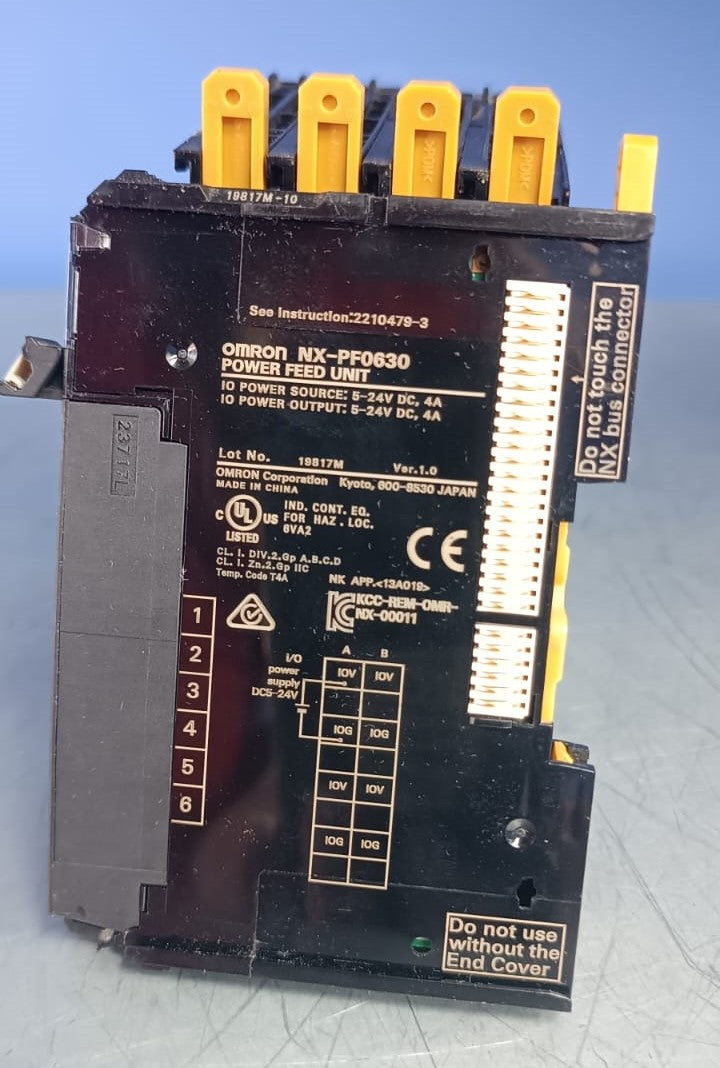 OMRON NX-PF0630 PLC