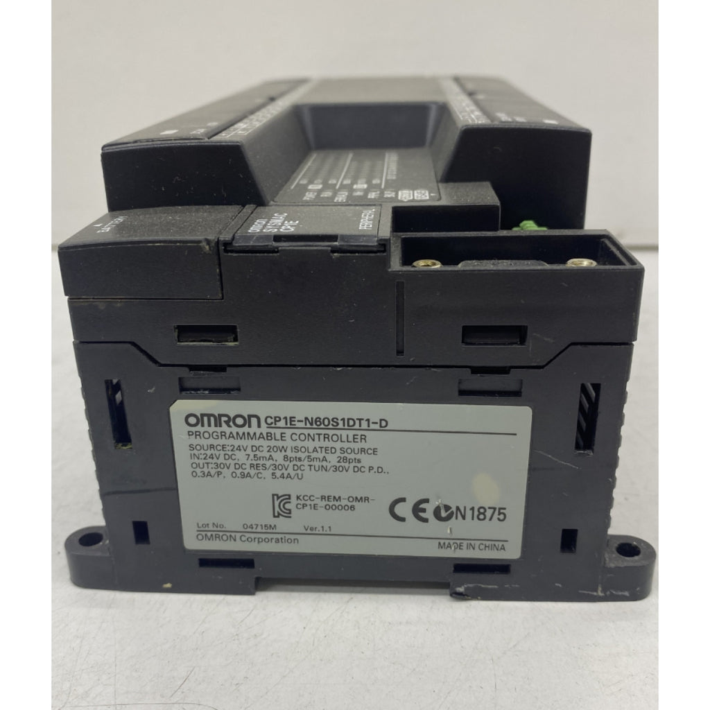 OMRON CP1E-N60S1DT1-D PLC