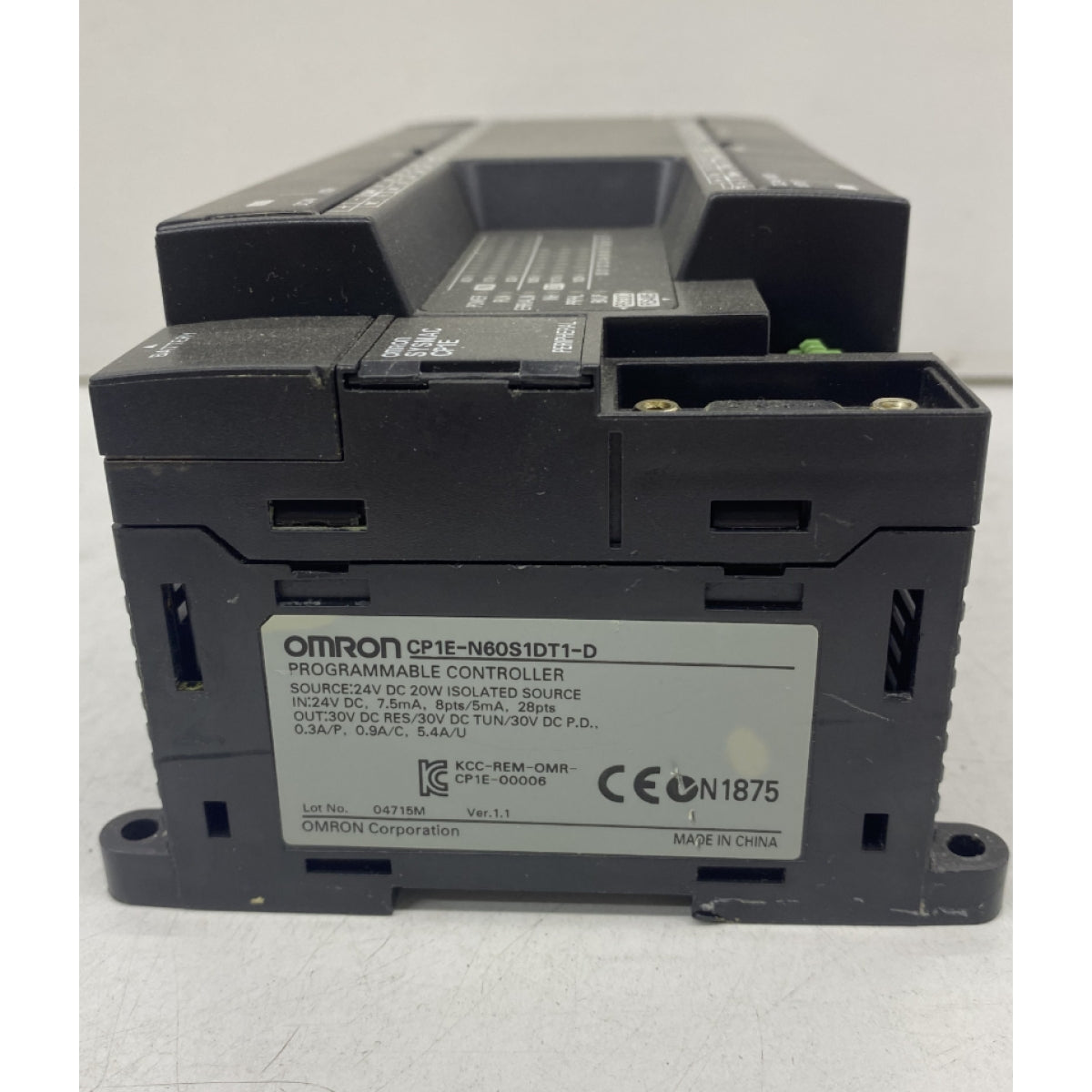 OMRON CP1E-N60S1DT1-D PLC