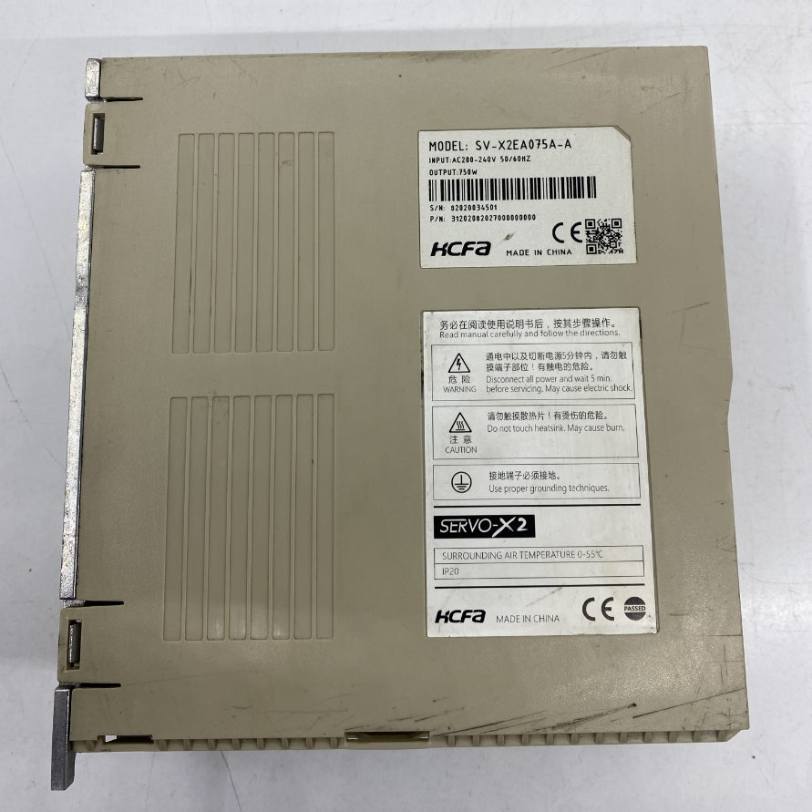 HCFA SV-X2EA075A-A SERVO SÜRÜCÜ
