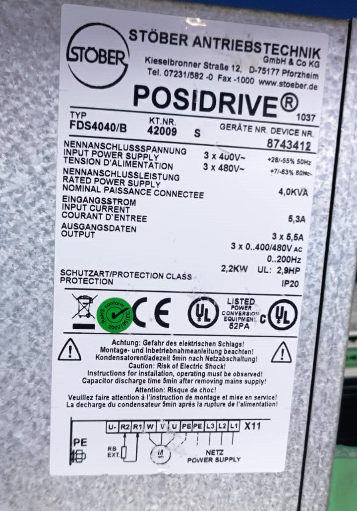 STÖBER 42009 - FDS4040/B SERVO SÜRÜCÜ