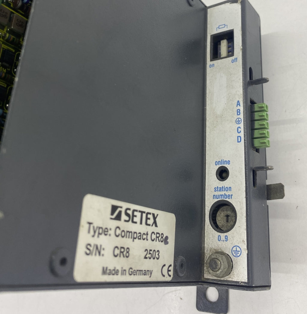 SETEX CR8 PLC TERMİNAL BLOĞU