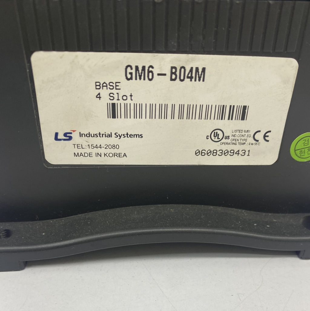 LS GM6-B04M PLC TERMİNAL BLOĞU
