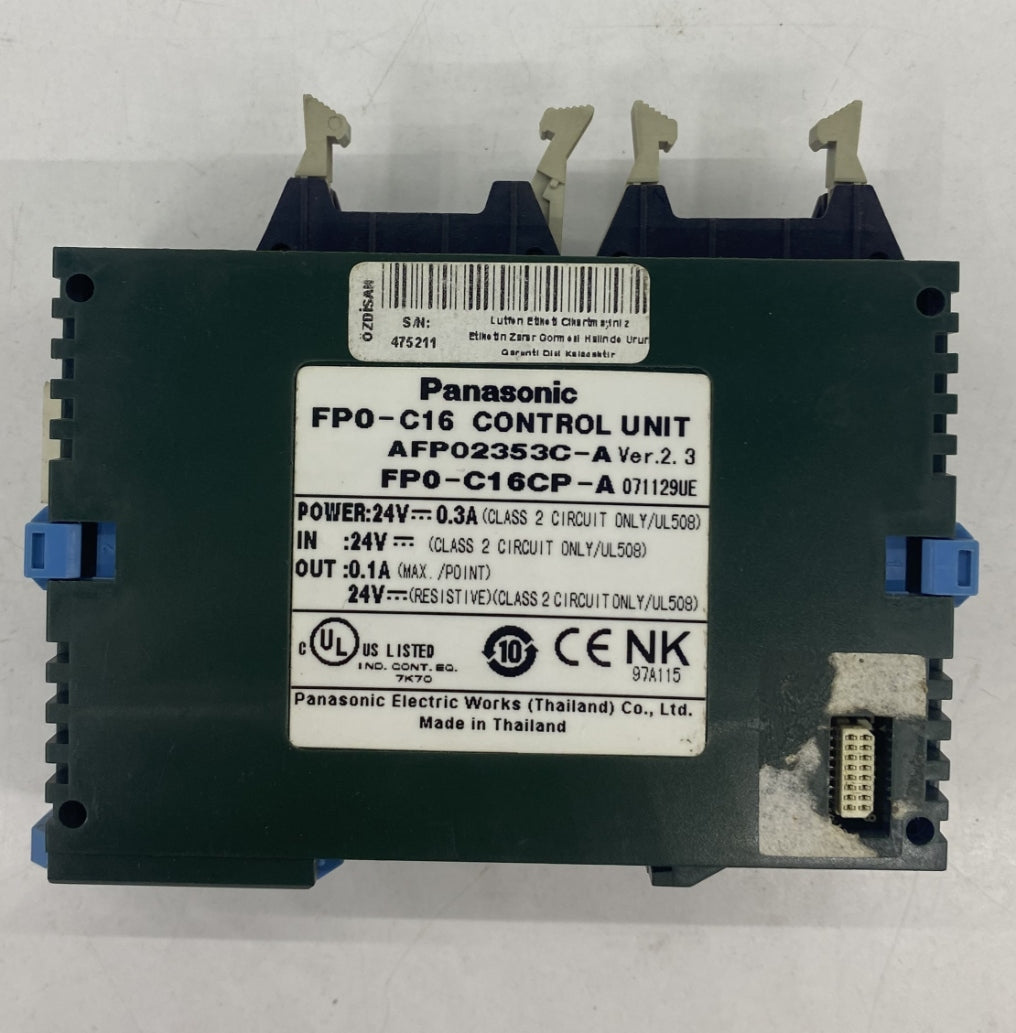 PANASONIC FP0-C16CP-A PLC