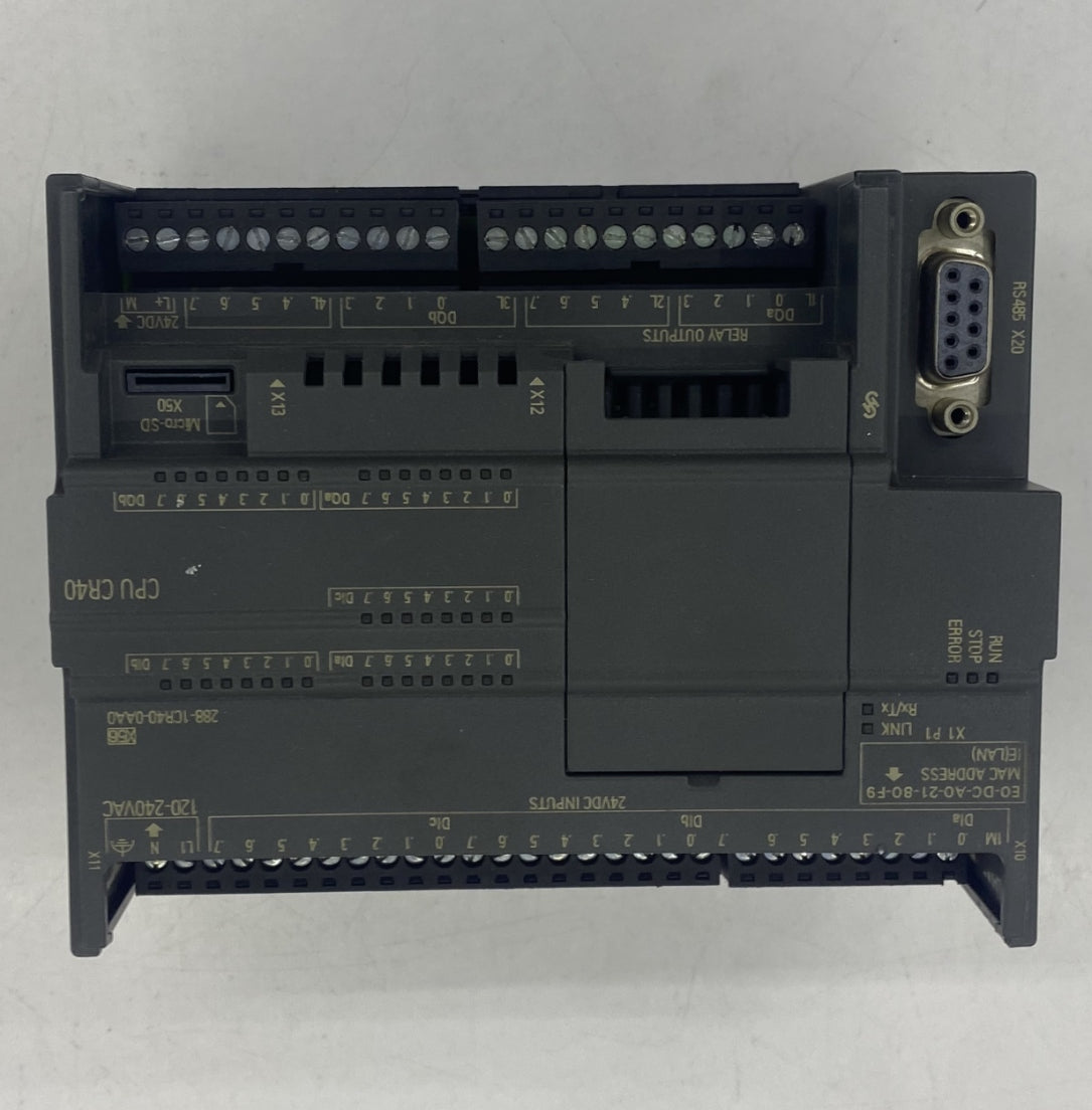 SIEMENS 6ES7 288-1CR40- 0AA0 PLC