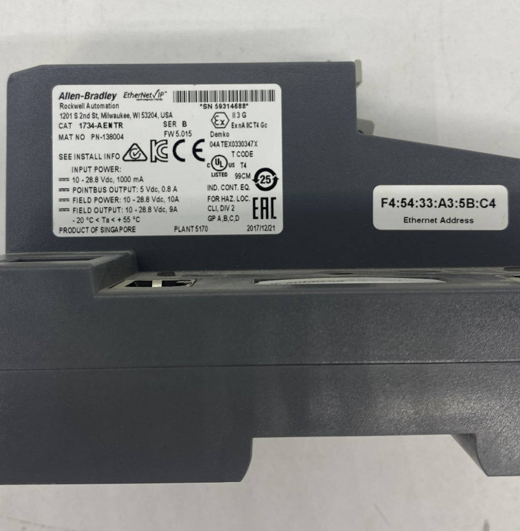 ALLEN BRADLEY 1734-AENTR MODÜL