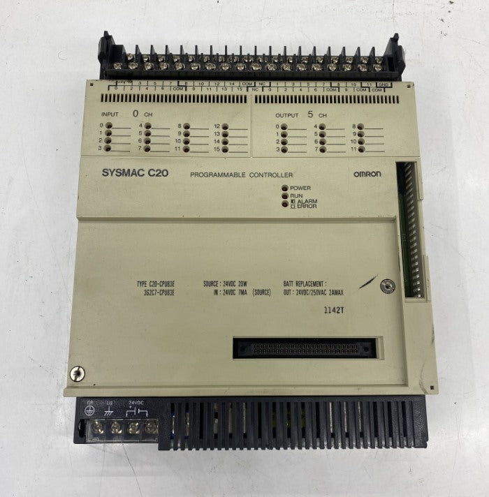OMRON C20-CPU80E 3G2C7-CPU83E BELİRTİLMEDİ