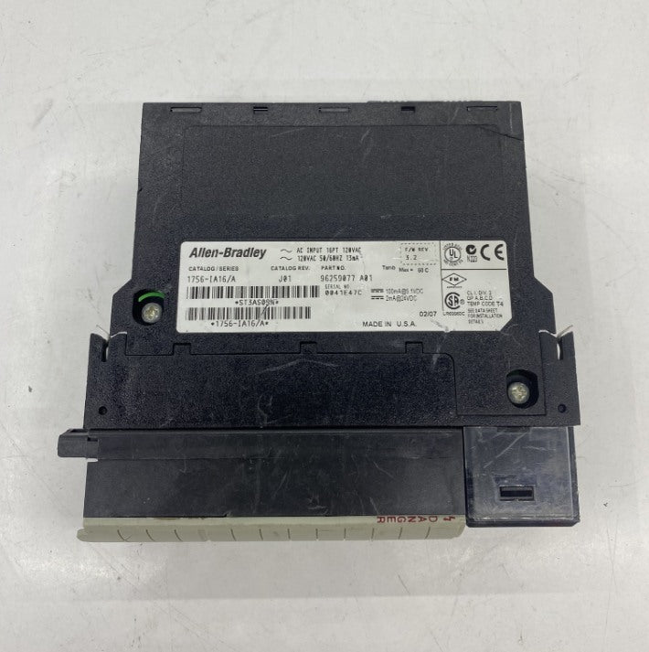 ALLEN BRADLEY 1756-IA16/A PLC