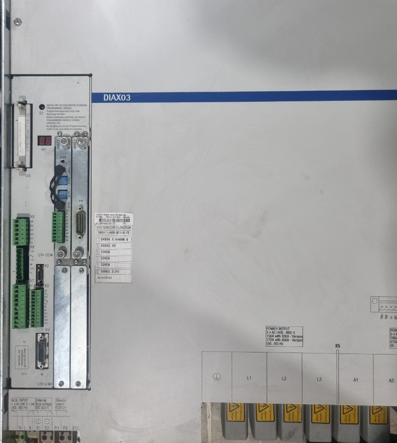 INDRAMAT DKR04.1-W400N-BE12-01-FW SERVO SÜRÜCÜ