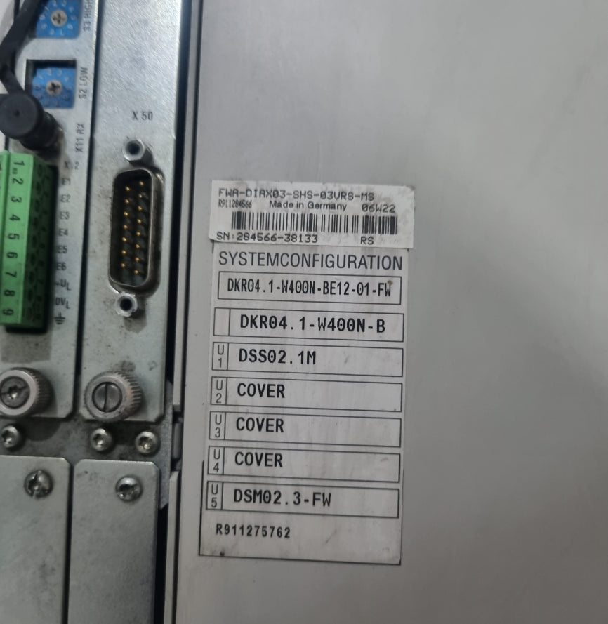 INDRAMAT DKR04.1-W400N-BE12-01-FW SERVO SÜRÜCÜ