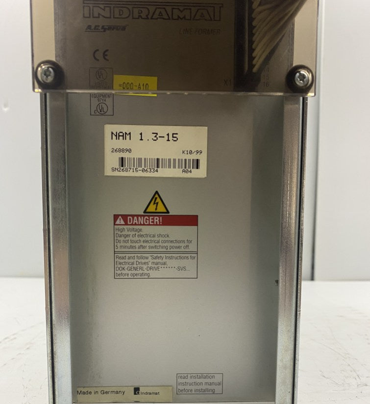 INDRAMAT NAM 1.3-15 POWER SUPPLY