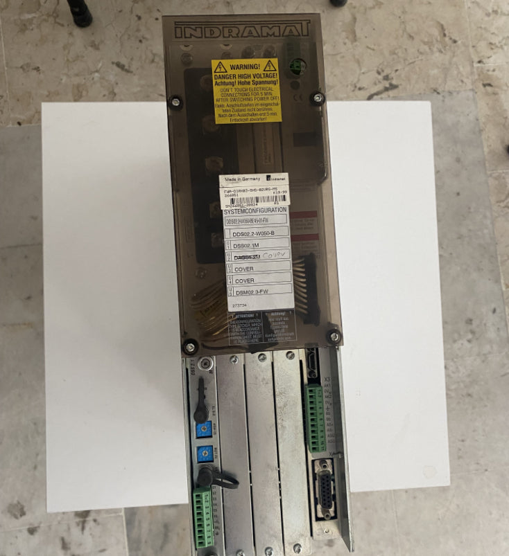 INDRAMAT DDS02.2-W050-BE45-01-FW SERVO SÜRÜCÜ