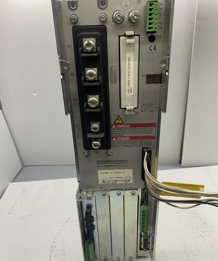 INDRAMAT DDS02.2-W050-BE12-01-FW SERVO SÜRÜCÜ