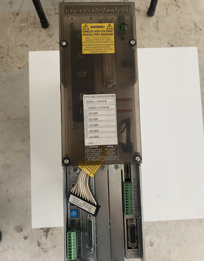 INDRAMAT DDS02.2-W200-B SERVO SÜRÜCÜ