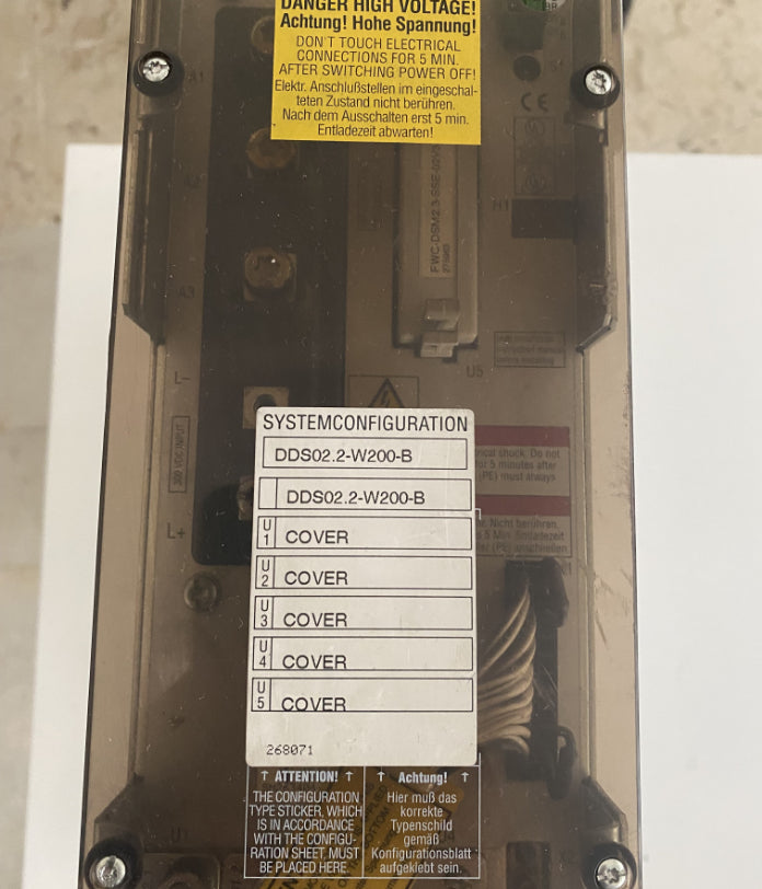 INDRAMAT DDS02.2-W200-B SERVO SÜRÜCÜ