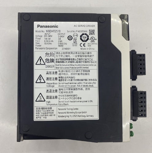 PANASONIC MBDHT2510 SERVO SÜRÜCÜ