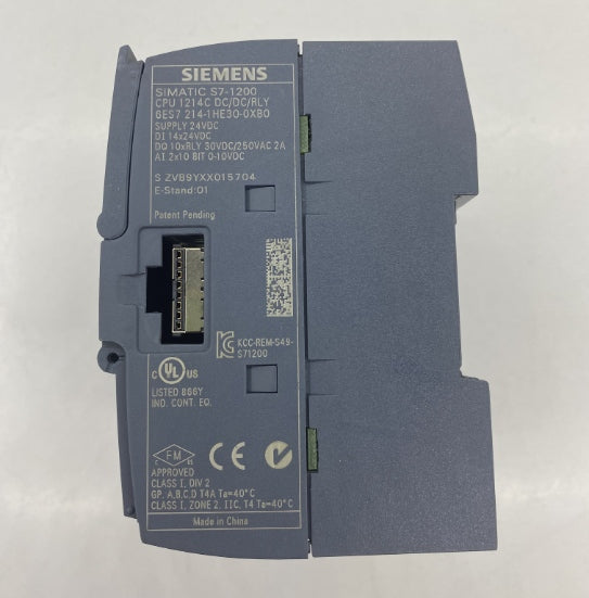 SIEMENS 6ES7 214-1HE30-0XB0 PLC