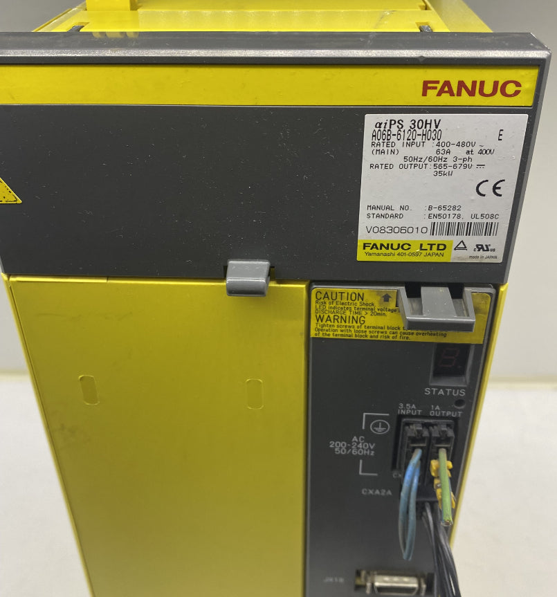 Fanuc A06B-6120-H030 Servo Amplifikatör 480V 35Kw