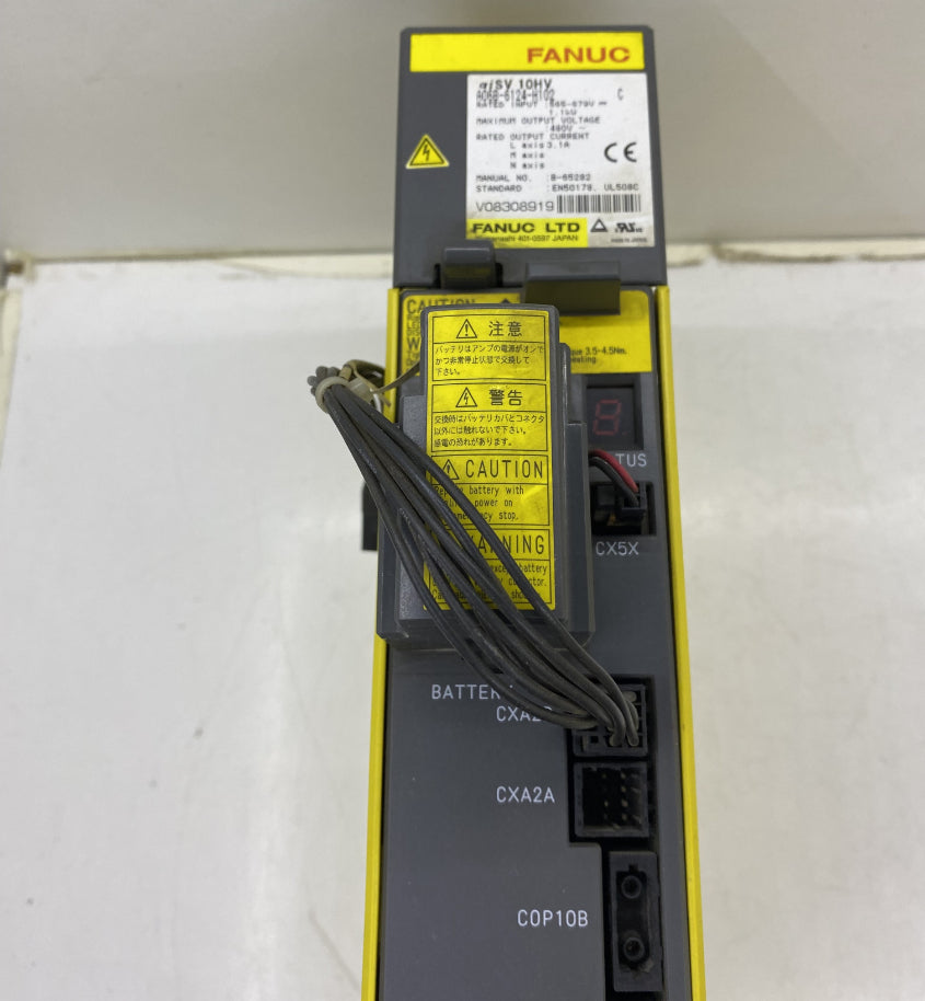 Fanuc A06B-6124-H102 Servo Amplifikatör 480V 1.1Kw