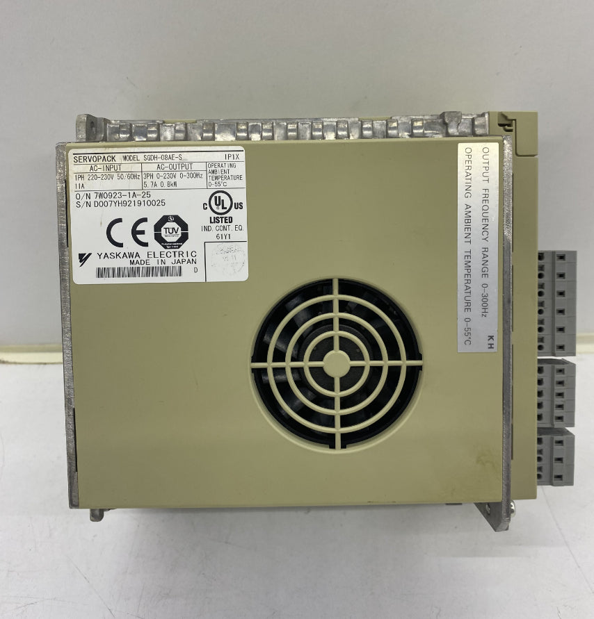 Yaskawa SGDH-08AE-S Servo Sürücü 230W 0.8Kw