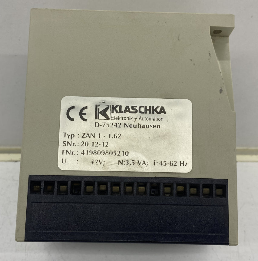 Klaschka ZAN1-1.62 Safety Module