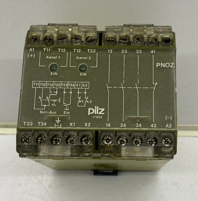Pilz PONOZ-42V-3A-1R Güvenlik Rölesi