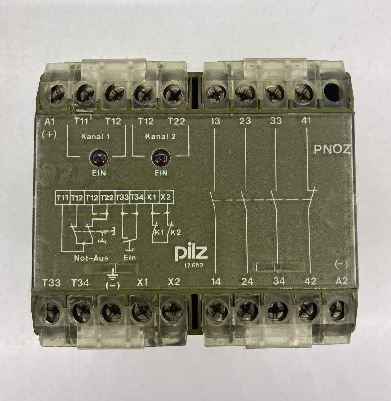Pilz PONOZ-42V-3A-1R Güvenlik Rölesi