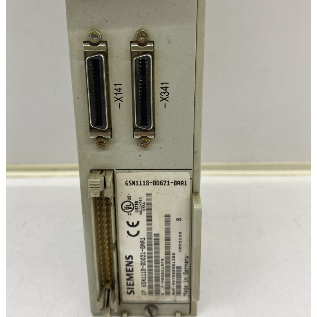 Siemens 6SN1123-1AA00-0DA0 Servo-Antriebsmodul 6SN1118-0DG21-0AA1
