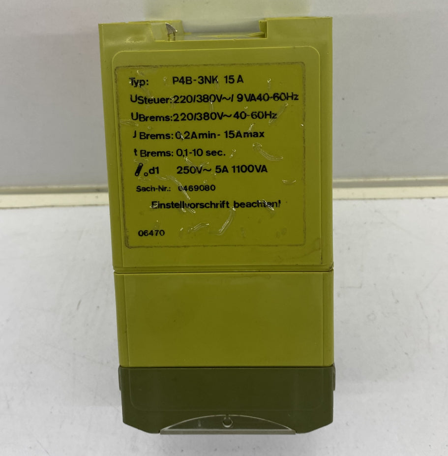 Pilz P4B-3NK 15 A Güvenlik Rölesi
