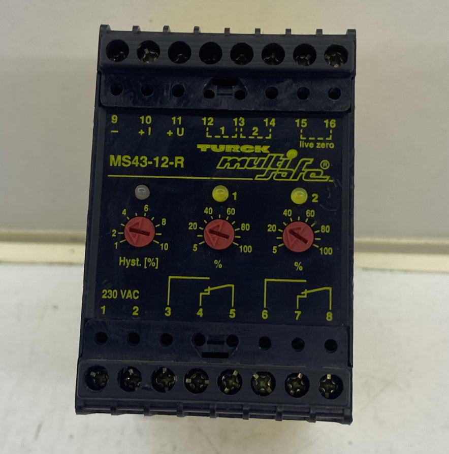 Multisafe MS43-12-R Safety Relay