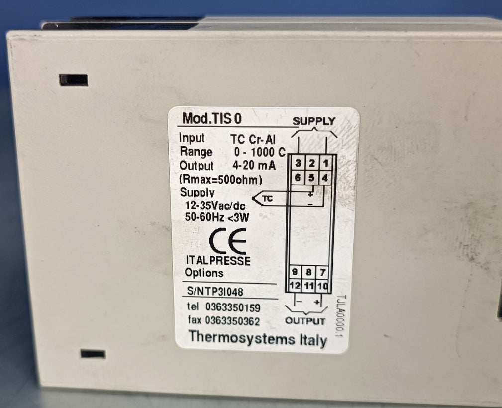 Thermosystems TIS 0 Termostat - Kontrol Cihazi