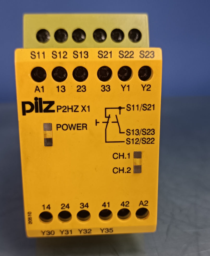 Pilz P2HZ X1 24VDC 3N-O 1N-C Güvenlik Rölesi 774340