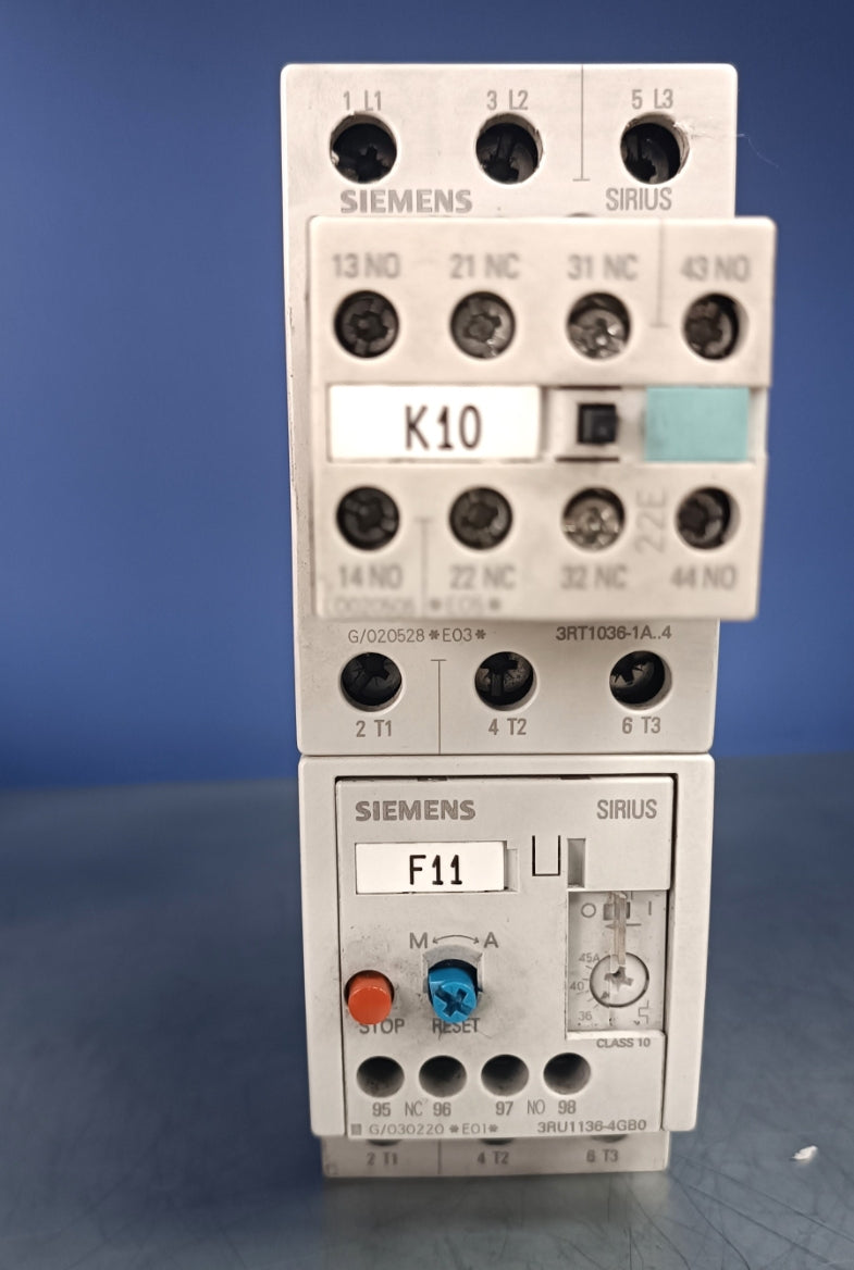 Siemens 3RT1036-1A.4 Kontaktör