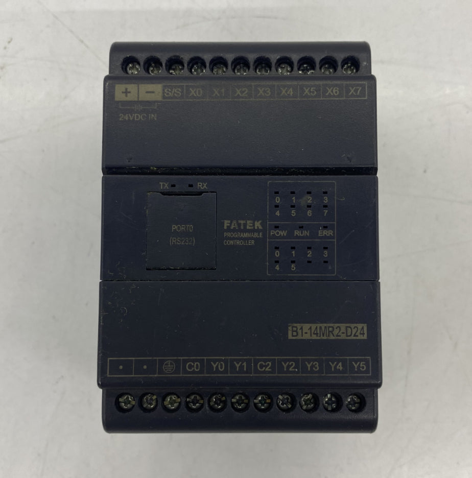Fatek B1-14MR2-D24 PLC Giriş-Çikiş Modülü
