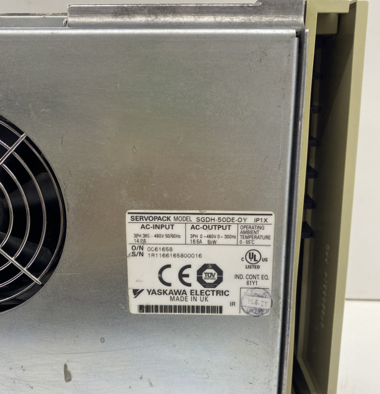 Yaskawa SGDH-50DE-OY Servo Sürücü