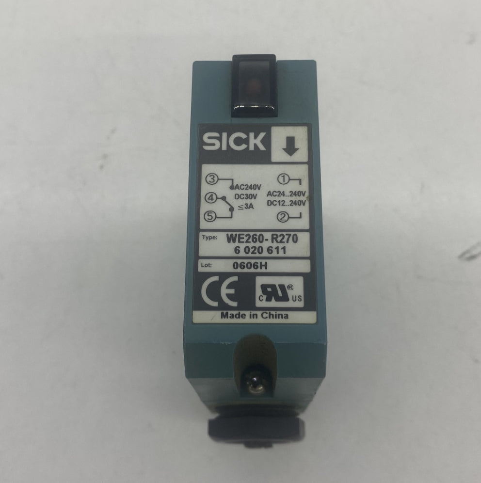 Sick WS260-R270 Light Barrier Emitter E6-3 6 020 611